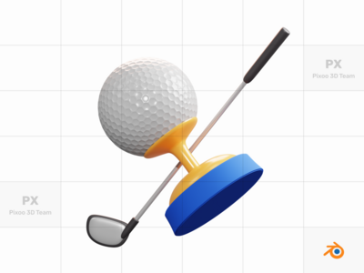 Lomba - 3D 奥运套装 / 高尔夫(Lomba - 3D Olympic Set / Golf)