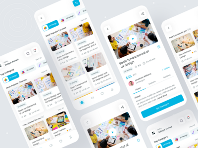 电子学习移动应用程序(E-learning Mobile App)