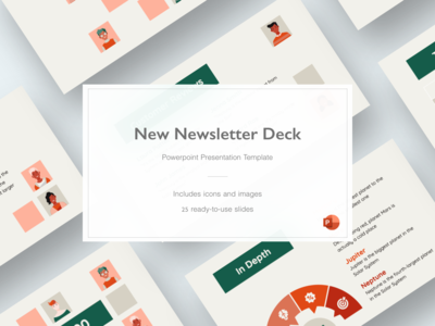 新的时事通讯甲板 - 终极演示模板(New Newsletter Deck - Ultimate Presentation Template)