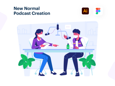 新常态播客创作(New Normal Podcast Creation)