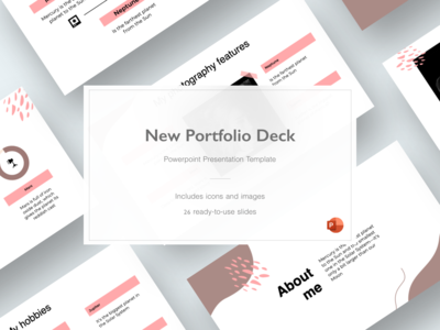 新作品集 - 终极演示模板(New Portfolio - Ultimate Presentation Template)