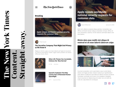 纽约时报重新设计(The New York Times redesign)