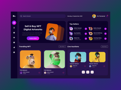 NFT 仪表板⚡(NFTs Dashboard⚡)