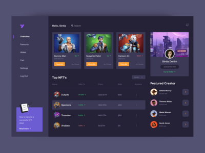 NFT 仪表板(NFT Dashboard)