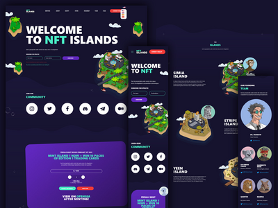 NFT 网站登陆页面设计（😎Adonis😎）(NFT Website Landing Page Design(😎Adonis😎))