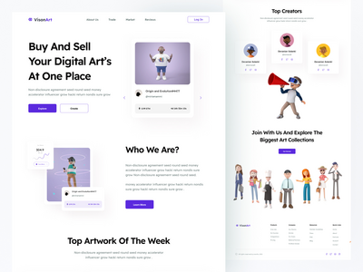 NFT 登陆页面(NFT Landing Page)