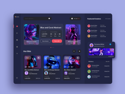 NFT 市场仪表板🔥(NFT Marketplace Dashboard 🔥)