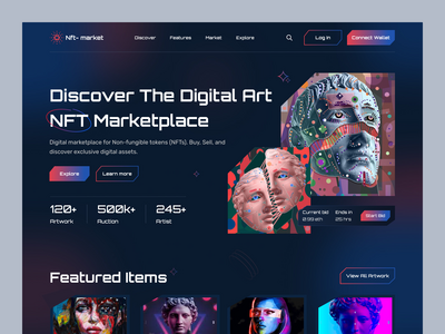 NFT 市场网站(NFT Marketplace Website)