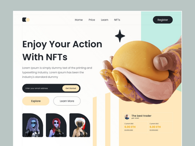 NFT 市场网站(NFT Marketplace Website)