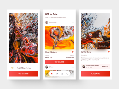 NFT 市场 UI KIT 模板(NFT Marketplace UI KIT Template)