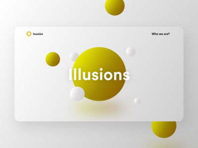 Lousion 3D 登陆页面(Lousion 3D Landing Page)