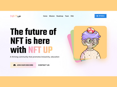 NFT 登陆页面(NFT Landing Page)