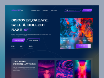 NFT 市场网站(NFT Marketplace Website)