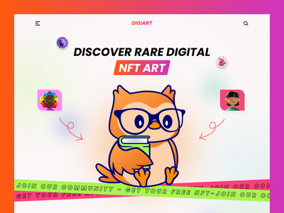 NFT 网站标题(NFT Website Header)