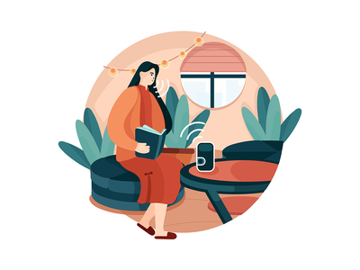 智能技术插图(Smart Technologies Illustration)