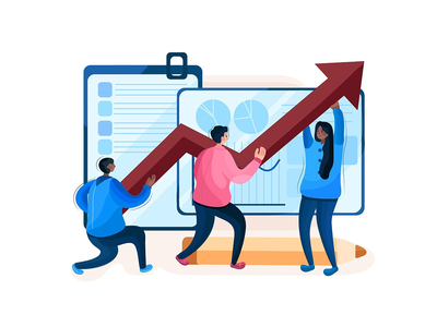 团队合作图(Teamwork Illustration)