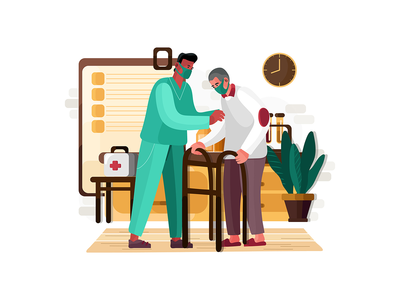 医疗保健插图(Medical & Health Care Illustration)