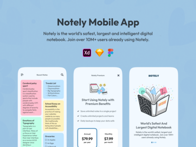 注意移动应用程序(Notely Mobile App)