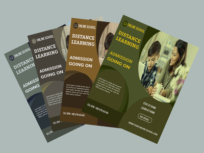 创意教育社交媒体帖子横幅模板(Creative Education Social Media Post Banner Template)