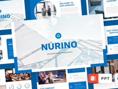 Nurino - 启动业务演示模板(Nurino - Startup Business Presentation Template)