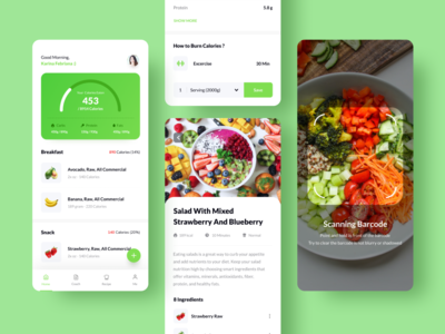 营养应用程序设计(Nutrition App Design)