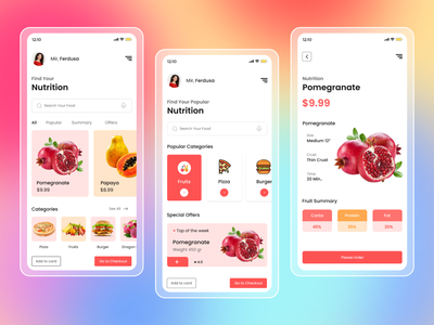 营养应用程序设计挑战(Nutrition App Design Challenge)