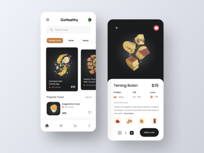 健康食品移动应用程序(Healthy Food Mobile App)