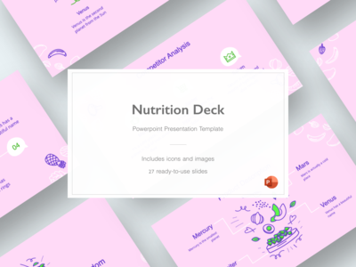 营养甲板 - 终极演示模板(Nutrition Deck - Ultimate Presentation Template)