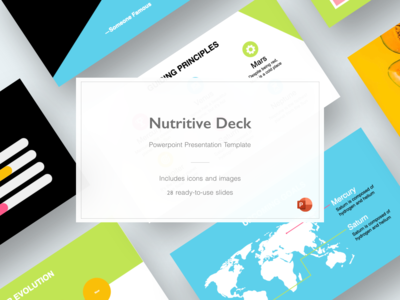 营养甲板 - 终极演示模板(Nutritive Deck - Ultimate Presentation Template)