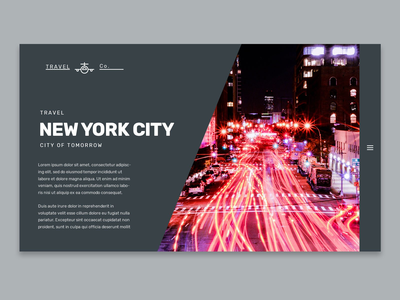 旅行横幅设计模板(Travel Banner Design Template)