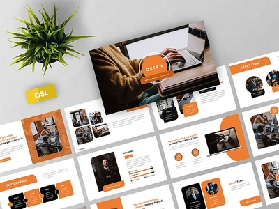 Oktan - 商务 Google 幻灯片演示模板(Oktan - Business Google Slides Presentation Template)