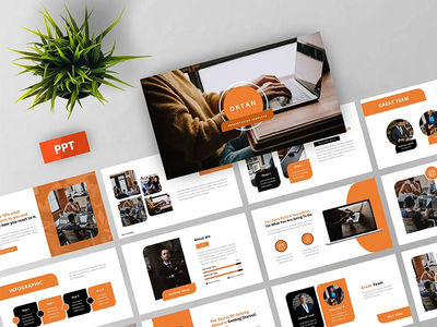 Oktan - 商业的PowerPoint模板(Oktan - Business PowerPoint Template)