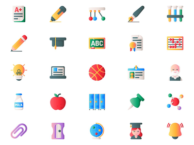 老学校图标集合第 01 部分(Old School icon collection part 01)