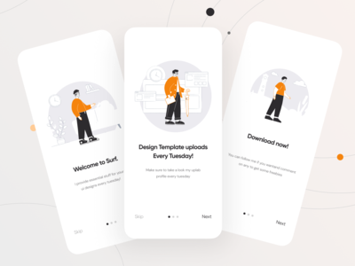 入职场景(Onboarding Sceens)