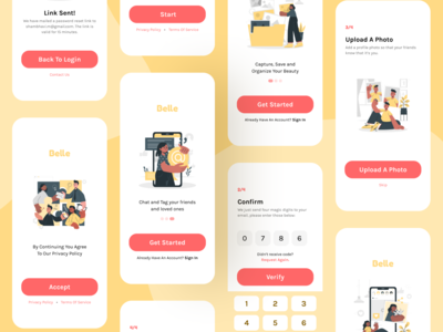 入职和注册 UI 工具包(Onboarding and Sign Up UI Kit)