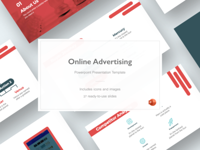 在线广告平台 - 终极演示模板(Online Advertising Deck - Ultimate Presentation Template)