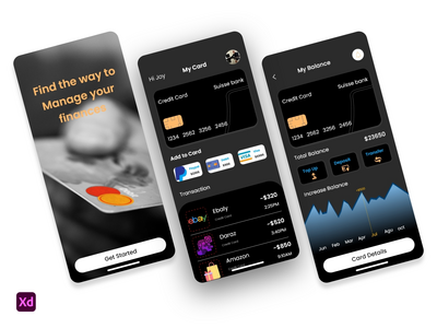 网上银行移动应用程序设计(Online Banking Mobile App Design)