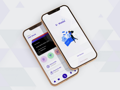 网上银行流动应用程式UI套件(Online Banking Mobile App Ui Kit)