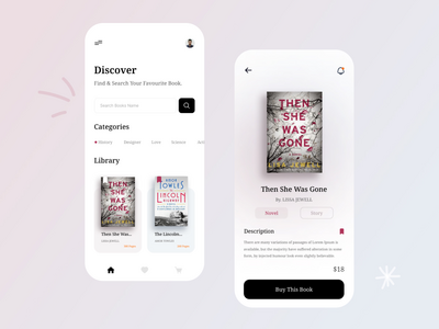 在线书店应用程序设计(Online Book Store App Design)