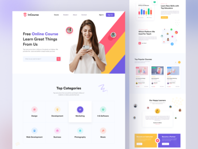 在线学习教育网站探索📚(Online Learning Education Website  Exploration 📚)