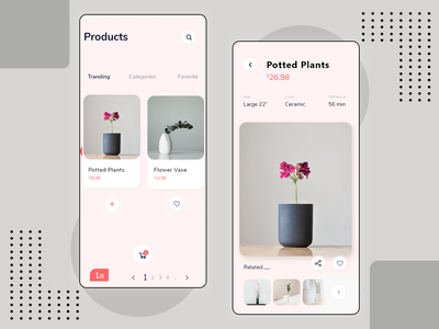 在线植物商店 iOS 应用程序(Online Plant Shop iOS App)