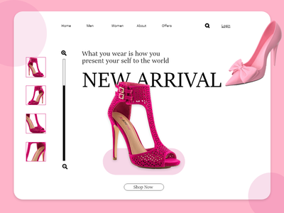 在线购物登陆页面(Online shopping landing page)