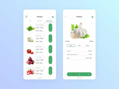 食品移动应用界面(Food Mobile App Ui)