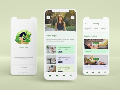 在线瑜伽和冥想移动应用(Online Yoga & Meditation Mobile Apps)