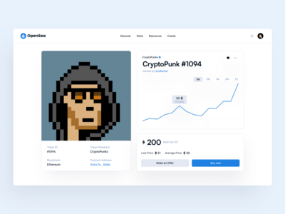 OpenSea NFT 页面重新设计(OpenSea NFT Page Redesign)
