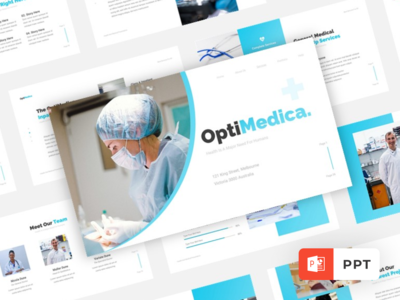 OptiMedica - 健康和医疗演示模板😷(OptiMedica - Health And Medical Presentation Template 😷)