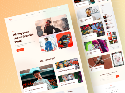 Oria 登陆页面探索。(Oria Landing Pages Exploration.)