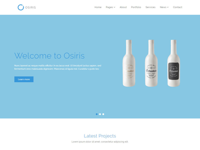 Osiris - 多用途 HTML 模板(Osiris - Multipurpose HTML Template)