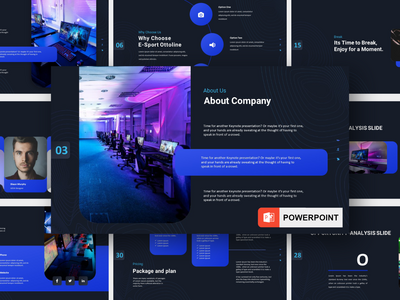 Ottoline - 电子竞技 PowerPoint(Ottoline - E-Sports PowerPoint)