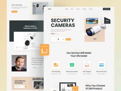 户外安全摄像头(Outdoor security camera)